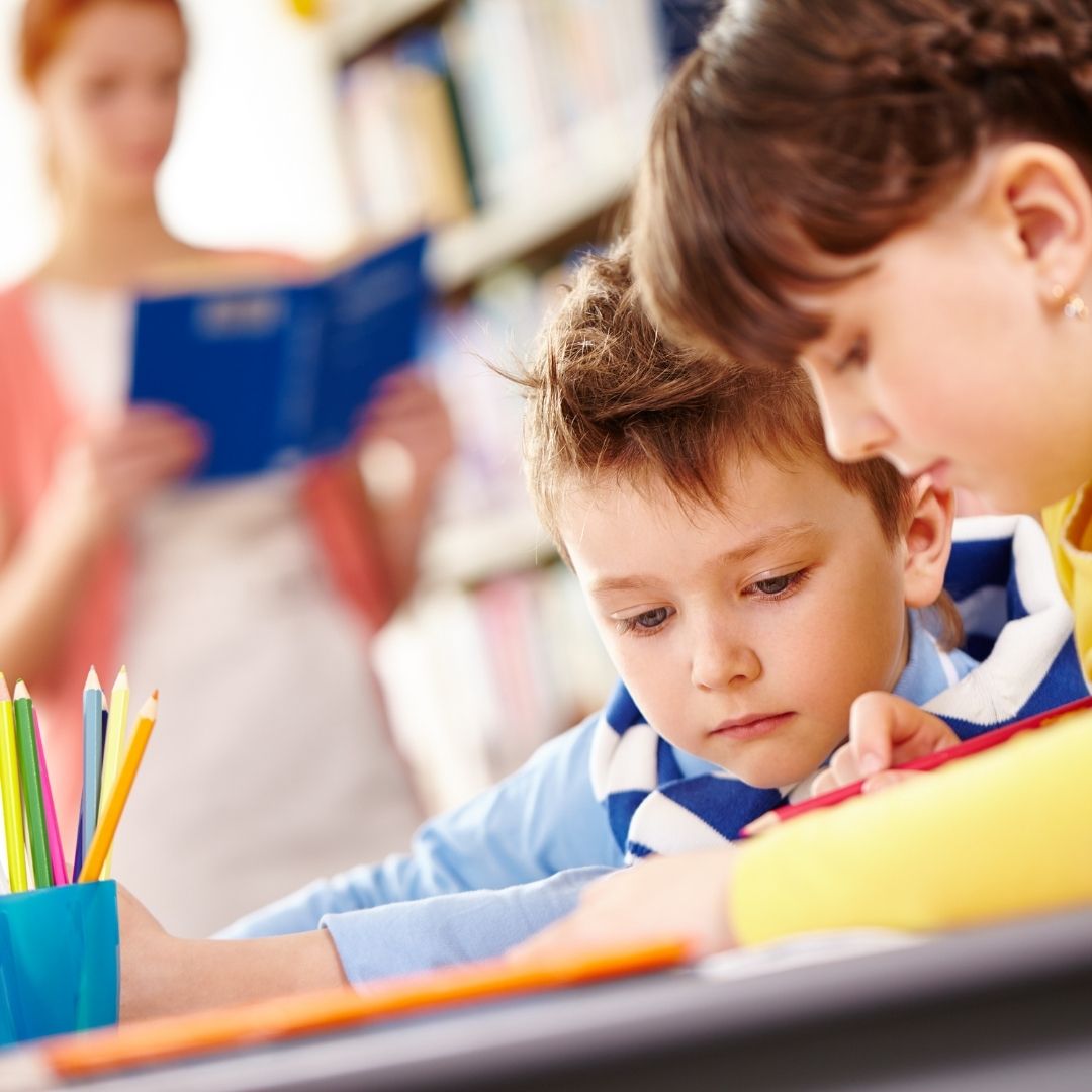 students in classroom