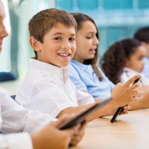 kids in classroom